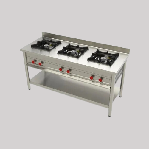 Three Burner Range  